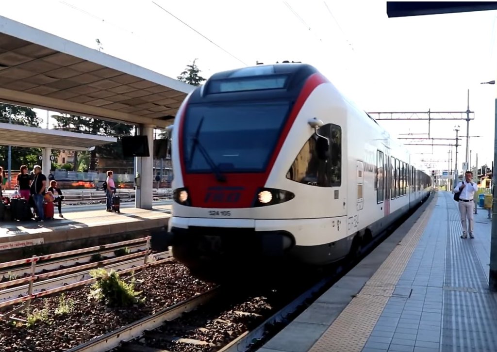 Con questo treno è iniziato il nostro Interrail